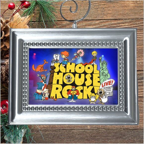 Schoolhouse Rock Live Musical Christmas Tree Ornament - Picture 1 of 3